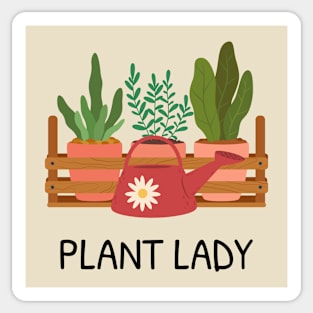 Pot Plant Lady Sticker